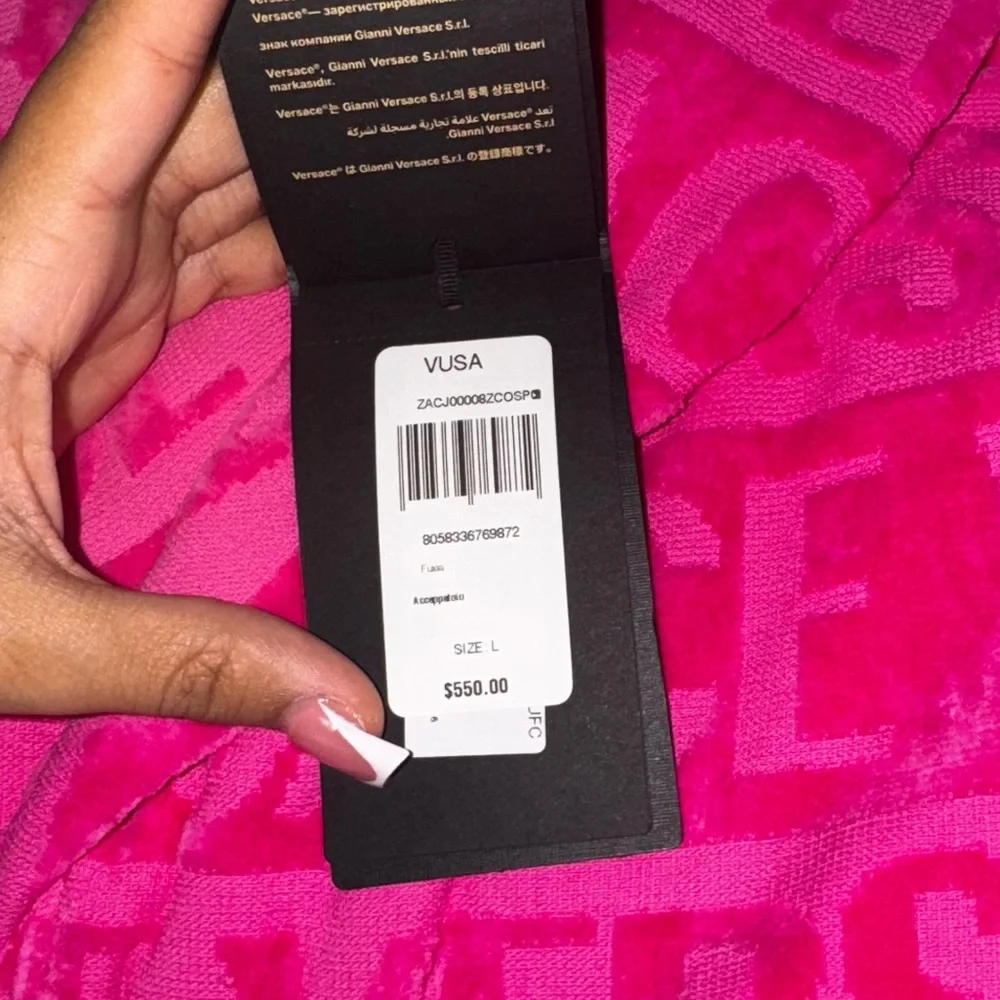 Pink Versace Robe - Picture 2 of 2